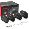 Image de BREMBO P 54 059 Jeu de plaquettes de frein PRIME LINE avec indicateur d'usure, avec tôle anti-bruit, avec accessoires