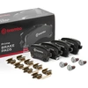Image de BREMBO P 23 190 Jeu de plaquettes de frein PRIME LINE avec indicateur d'usure, avec tôle anti-bruit, avec accessoires