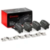 Image de BREMBO P 30 047 Jeu de plaquettes de frein PRIME LINE avec indicateur d'usure, avec tôle anti-bruit, sans accessoires