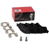 Image de BREMBO P 24 153 Jeu de plaquettes de frein PRIME LINE avec indicateur d'usure, avec tôle anti-bruit, avec accessoires