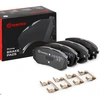 Image de BREMBO P 30 056 Jeu de plaquettes de frein PRIME LINE avec indicateur d'usure, avec tôle anti-bruit, avec accessoires