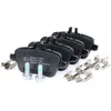 Image de BREMBO P 50 091 Jeu de plaquettes de frein PRIME LINE préparé pour l'indicateur d'usure, avec tôle anti-bruit, avec accessoires