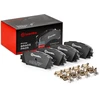 Image de BREMBO P 83 141 Jeu de plaquettes de frein PRIME LINE avec indicateur d'usure, avec tôle anti-bruit, avec accessoires