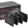 Image de BREMBO P 85 122 Jeu de plaquettes de frein PRIME LINE préparé pour l'indicateur d'usure, avec tôle anti-bruit, sans accessoires