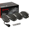 Image de BREMBO P 85 126 Jeu de plaquettes de frein PRIME LINE contact de signal d'usure inclus, avec tôle anti-bruit, avec accessoires