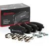 Image de BREMBO P 50 101 Jeu de plaquettes de frein PRIME LINE préparé pour l'indicateur d'usure, avec tôle anti-bruit, avec accessoires