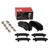 Image de BREMBO P 34 007 Jeu de plaquettes de frein PRIME LINE avec indicateur d'usure, avec tôle anti-bruit, avec accessoires