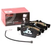 Image de BREMBO P 61 112 Jeu de plaquettes de frein PRIME LINE contact de signal d'usure inclus, avec tôle anti-bruit, avec accessoires