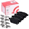 Image de BREMBO P 79 029 Jeu de plaquettes de frein PRIME LINE avec indicateur d'usure, avec tôle anti-bruit, avec accessoires