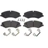 Image de BREMBO P 44 024 Jeu de plaquettes de frein PRIME LINE - Ring, préparé pour l'indicateur d'usure, avec tôle anti-bruit, avec accessoires