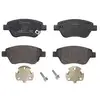 Image de BREMBO P 59 081 Jeu de plaquettes de frein PRIME LINE avec indicateur d'usure, avec tôle anti-bruit, avec accessoires