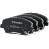 Image de BREMBO P 30 073 Jeu de plaquettes de frein PRIME LINE avec indicateur d'usure, avec tôle anti-bruit, avec accessoires