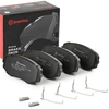 Image de BREMBO P 54 060 Jeu de plaquettes de frein PRIME LINE avec indicateur d'usure, avec tôle anti-bruit, avec accessoires