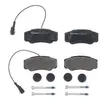 Image de BREMBO P 56 122 Jeu de plaquettes de frein PRIME LINE contact de signal d'usure inclus, avec tôle anti-bruit, avec accessoires