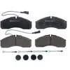 Image de BREMBO P 56 123 Jeu de plaquettes de frein PRIME LINE contact de signal d'usure inclus, avec tôle anti-bruit, avec accessoires