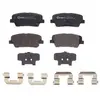 Image de BREMBO P 30 104 Jeu de plaquettes de frein PRIME LINE avec indicateur d'usure, avec tôle anti-bruit, avec accessoires