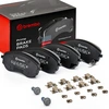 Image de BREMBO P 50 144 Jeu de plaquettes de frein PRIME LINE avec indicateur d'usure, avec tôle anti-bruit, avec accessoires