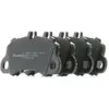 Image de BREMBO P 65 043 Jeu de plaquettes de frein PRIME LINE préparé pour l'indicateur d'usure, avec tôle anti-bruit, sans accessoires