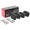 Image de BREMBO P 30 112 Jeu de plaquettes de frein PRIME LINE avec indicateur d'usure, avec tôle anti-bruit, avec accessoires
