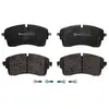 Image de BREMBO P 36 036 Jeu de plaquettes de frein PRIME LINE contact de signal d'usure exclu, avec tôle anti-bruit, avec accessoires