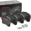Image de BREMBO P 44 028 Jeu de plaquettes de frein PRIME LINE préparé pour l'indicateur d'usure, avec tôle anti-bruit, avec accessoires