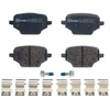 Image de BREMBO P 59 098 Jeu de plaquettes de frein PRIME LINE contact de signal d'usure exclu, avec tôle anti-bruit, avec accessoires