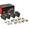 Image de BREMBO P 06 113 Jeu de plaquettes de frein PRIME LINE préparé pour l'indicateur d'usure, avec tôle anti-bruit, avec accessoires