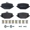 Image de BREMBO P 50 161 Jeu de plaquettes de frein PRIME LINE préparé pour l'indicateur d'usure, avec tôle anti-bruit, avec accessoires