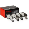Image de BREMBO P 65 046 Jeu de plaquettes de frein PRIME LINE préparé pour l'indicateur d'usure, avec tôle anti-bruit, sans accessoires