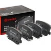 Image de BREMBO P 77 003 Jeu de plaquettes de frein PRIME LINE avec indicateur d'usure, avec tôle anti-bruit, sans accessoires