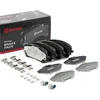 Image de BREMBO P 83 177 Jeu de plaquettes de frein PRIME LINE Essieu avant, avec indicateur d'usure, avec tôle anti-bruit, avec accessoires