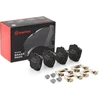 Image de BREMBO P 06 116 Jeu de plaquettes de frein PRIME LINE préparé pour l'indicateur d'usure, avec tôle anti-bruit, avec accessoires