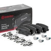 Image de BREMBO P 30 120 Jeu de plaquettes de frein PRIME LINE avec indicateur d'usure, avec tôle anti-bruit, avec accessoires