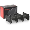 Image de BREMBO P 09 028 Jeu de plaquettes de frein PRIME LINE avec indicateur d'usure, avec tôle anti-bruit, sans accessoires