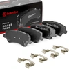 Image de BREMBO P 30 123 Jeu de plaquettes de frein PRIME LINE avec indicateur d'usure, avec tôle anti-bruit, avec accessoires