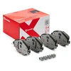 Image de BREMBO P 85 147X Jeu de plaquettes de frein XTRA LINE Essieu avant, préparé pour l'indicateur d'usure, avec tôle anti-bruit, avec accessoires