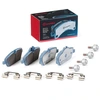 Image de BREMBO P 06 091E Jeu de plaquettes de frein BEYOND LINE - EV préparé pour l'indicateur d'usure, avec tôle anti-bruit, avec accessoires
