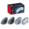 Image de BREMBO P 08 001E Jeu de plaquettes de frein avec indicateur d'usure, avec tôle anti-bruit, sans accessoires