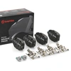 Image de BREMBO P 61 140 Jeu de plaquettes de frein PRIME LINE contact de signal d'usure exclu, avec tôle anti-bruit, avec accessoires