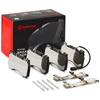 Image de BREMBO P 48 005 Jeu de plaquettes de frein PRIME LINE contact de signal d'usure inclus, avec tôle anti-bruit, avec accessoires