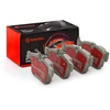 Image de BREMBO P50122NX Jeu de plaquettes de frein XTRA LINE - Ceramic préparé pour l'indicateur d'usure, avec tôle anti-bruit, sans accessoires