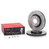 Image de BREMBO 09.5802.21 Disque de frein ventilé de l'intérieur, revêtu, avec vis/boulons
