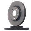 Image de BREMBO 09.A637.11 Disque de frein ventilé de l'intérieur, revêtu
