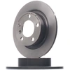 Image de BREMBO 08.B649.11 Disque de frein plein, revêtu, à haute teneur en carbone, avec vis/boulons
