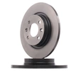 Image de BREMBO 08.A268.11 Disque de frein plein, revêtu, avec vis/boulons