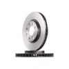 Image de BREMBO 09.8601.11 Disque de frein ventilé de l'intérieur, revêtu, avec vis/boulons