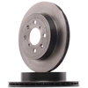 Image de BREMBO 09.9728.11 Disque de frein ventilé de l'intérieur, revêtu, avec vis/boulons