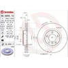 Image de BREMBO 09.5935.11 Disque de frein ventilé de l'intérieur, revêtu, avec vis/boulons