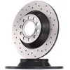 Image de BREMBO 08.8843.2X Disque de frein perforé, revêtu, avec vis/boulons
