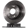 Image de BREMBO 08.A147.1X Disque de frein perforé, revêtu, avec vis/boulons